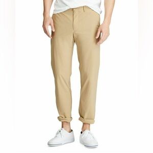 NWT Polo Ralph Lauren Men's Straight Fit Traveler Pants‎ Luxury Beige 40x32